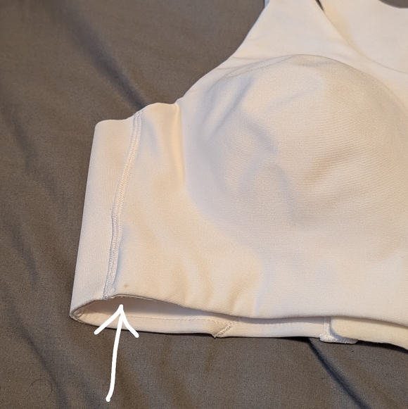 CALIA White Made To Move Racerback Bra sz Medium - Picture 7 of 7